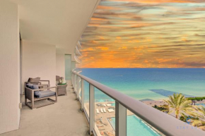 5 Amenities 2BR OCEAN VIEW BALCONY Beachfront Resort Amazing Pool
